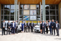 O governador Carlos Massa Ratinho Junior reforçou nesta quarta-feira (11) a determinação do Estado em apoiar iniciativas para ampliar a mobilidade sustentável no Paraná. Ele esteve no Complexo Ayrton Senna, que abriga quatro fábricas da Renault, em São José dos Pinhais, na Região Metropolitana de Curitiba.