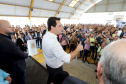 O governador Carlos Massa Ratinho Junior lança nesta quarta-feira (11) o programa Escola Segura na Região Metropolitana de Curitiba. Serão beneficiadas 40 escolas da região de nove municípios. Presentes: prefeito em exercício de São José dos Pinhais, Tiago Buhrer; secretários: de Educação, Renato Feder; de segurança pública, cel. Romulo Soares; comandante da PMPR, cel. Péricles de Matos; entre outros.Curitiba, 11-09-19.Foto: Arnaldo Alves / AEN.