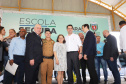 O governador Carlos Massa Ratinho Junior lança nesta quarta-feira (11) o programa Escola Segura na Região Metropolitana de Curitiba. Serão beneficiadas 40 escolas da região de nove municípios. Presentes: prefeito em exercício de São José dos Pinhais, Tiago Buhrer; secretários: de Educação, Renato Feder; de segurança pública, cel. Romulo Soares; comandante da PMPR, cel. Péricles de Matos; entre outros.Curitiba, 11-09-19.Foto: Arnaldo Alves / AEN.