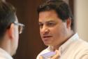 O governador Carlos Massa Ratinho Jr, reuniu-se com empresários da empresa Tirol, que anunciaram investimentos no município de Ipiranga