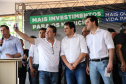 O governador Carlos Massa Ratinho Junior inaugura nesta quinta-feira (12), o Meu Campinho de Santa Cruz de Monte Castelo, no Noroeste do Paraná. Programa da Secretaria de Estado do Desenvolvimento Urbano e Obras Públicas, o Meu Campinho grama sintética, iluminação e segurança para a prática esportiva e de recreação de crianças e adolescentes, em horários em que não estão na escola. Santa Cruz do Monte Castelo, 12/09/2019 - Foto: Geraldo Bubniak/AEN