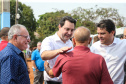 O governador Carlos Massa Ratinho Junior inaugura nesta quinta-feira (12), o Meu Campinho de Santa Cruz de Monte Castelo, no Noroeste do Paraná. Programa da Secretaria de Estado do Desenvolvimento Urbano e Obras Públicas, o Meu Campinho grama sintética, iluminação e segurança para a prática esportiva e de recreação de crianças e adolescentes, em horários em que não estão na escola. Santa Cruz do Monte Castelo, 12/09/2019 - Foto: Geraldo Bubniak/AEN