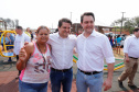 O governador Carlos Massa Ratinho Junior inaugura nesta quinta-feira (12), o Meu Campinho de Santa Cruz de Monte Castelo, no Noroeste do Paraná. Programa da Secretaria de Estado do Desenvolvimento Urbano e Obras Públicas, o Meu Campinho grama sintética, iluminação e segurança para a prática esportiva e de recreação de crianças e adolescentes, em horários em que não estão na escola. Santa Cruz do Monte Castelo, 12/09/2019 -