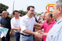 O governador Carlos Massa Ratinho Junior inaugura nesta quinta-feira (12), o Meu Campinho de Santa Cruz de Monte Castelo, no Noroeste do Paraná. Programa da Secretaria de Estado do Desenvolvimento Urbano e Obras Públicas, o Meu Campinho grama sintética, iluminação e segurança para a prática esportiva e de recreação de crianças e adolescentes, em horários em que não estão na escola. Santa Cruz do Monte Castelo, 12/09/2019 -