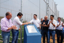 O governador Carlos Massa Ratinho Junior inaugura nesta quinta-feira (12), o Meu Campinho de Santa Cruz de Monte Castelo, no Noroeste do Paraná. Programa da Secretaria de Estado do Desenvolvimento Urbano e Obras Públicas, o Meu Campinho grama sintética, iluminação e segurança para a prática esportiva e de recreação de crianças e adolescentes, em horários em que não estão na escola.