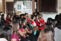 Estudantes de diversas escolas estaduais do Paraná participaram de preparações presenciais para o desafio Change the Game, projeto de programação do Google Play apoiado pela Secretaria de Estado da Educação e do Esporte e exclusivo para garotas. Foto: Divulgação/SEED