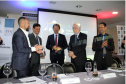 Paraná participa de programa para fortalecer a polícia judiciária.

O vice-governador Darci Piana participou da abertura, junto com o ministro da Justiça, Sérgio Moro, e o secretário da Segurança Pública, Romulo Marinho Soares. O evento terá duração de uma semana e as discussões são direcionadas aos delegados da Polícia Civil do Paraná, a fim de dividir e difundir experiências e boas práticas no combate ao crime organizado, corrupção e lavagem de dinheiro.Foto: Divulgação/SESP