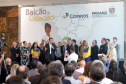 O Governo do Estado e os Correios firmam nesta segunda-feira (16) protocolo de intenções para a implantação do Balcão do Cidadão no Paraná
