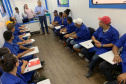  

Curitiba está recebendo mais um curso das Carretas do Conhecimento, agora de Manutenção de Motocicletas, que está sendo ofertado no bairro Tatuquara. A aula inaugural foi realizada nesta segunda-feira (16). Foto: Divulgação/SEJUF