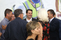 O governador Carlos Massa Ratinho Junior confirmou nesta quarta-feira (18) investimentos do Estado em pacote de obras da área da Segurança Pública. Serão construídas cadeias públicas em Foz do Iguaçu, Londrina, Ponta Grossa e Guaíra e delegacias em Araucária, Almirante Tamandaré e Colombo. A solenidade foi no Palácio Iguaçu, com a presença do secretário da Segurança Pública, Romulo Marinho Soares. Curitiba,18/09/2019 Foto:Jaelson Lucas / AEN