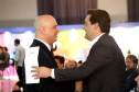 O governador Carlos Massa Ratinho Junior participa da abertura do 25º Congresso de Radiodifusão