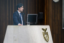 O governador Carlos Massa Ratinho Junior participa nesta segunda-feira (23), participou da audiência da Câmara dos Deputados para discutir com deputados federais e estaduais o novo marco regulatório das PPPs, concessões e fundos de infraestrutura