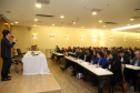 Os novos servidores estaduais iniciaram nesta segunda-feira (23) o Curso de Integração Funcional promovido pela Escola de Gestão do Paraná (EGP). Esta é a primeira vez que o Estado organiza uma formação de caráter sistêmico, para preparar os novos servidores públicos para suas atividades no poder executivo estadual.Foto: Gilson Abreu/AEN