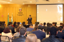 Os novos servidores estaduais iniciaram nesta segunda-feira (23) o Curso de Integração Funcional promovido pela Escola de Gestão do Paraná (EGP). Esta é a primeira vez que o Estado organiza uma formação de caráter sistêmico, para preparar os novos servidores públicos para suas atividades no poder executivo estadual.Foto: Gilson Abreu/AEN