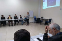 O diretor-presidente da Sanepar, Claudio Stabile, apresentou nesta segunda-feira (23) ao Conselho de Desenvolvimento Econômico de Ponta Grossa a nova proposta de contrato de programa da companhia para o município. A apresentação ocorreu em reunião ordinária do conselho.Foto: Divulgação/Sanepar