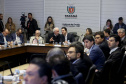 Governador Carlos Massa Ratinho Junior em reunião com o secretariado. Curitiba,24/09/2019 Foto:Jaelson Lucas / AEN