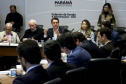 Governador Carlos Massa Ratinho Junior em reunião com o secretariado. Curitiba,24/09/2019 Foto:Jaelson Lucas / AEN
