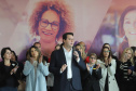 O governador Carlos Massa Ratinho Junior apresentou nesta terça-feira (24), no Palácio Iguaçu, em Curitiba, o Programa Banco da Mulher Paranaense. Participaram: vice-governador, Darci Piana; secretários:da Fazenda, Renê Garcia Junior; Chefe da Casa Civil, Guto Silva; presidente da Fomento Paraná, Heraldo Alves das Neves; deputados; entre outros.Curitiba, 24-09-19.Foto: Arnaldo Alves / AEN.