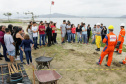 Portos formam agentes ambientais voluntários. Foto: Divulgação/Portos do Paraná