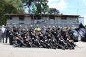 A Polícia Civil do Paraná promoveu uma solenidade de encerramento do 6º Curso de Operações Policiais, nesta sexta-feira (27), nas dependências do Centro de Operações Policiais Especiais. O curso destinado a agentes de segurança pública teve início no dia 2 de setembro com uma turma de 26 alunos. Apenas 15 chegaram ao fim e se formaram, entre eles duas mulheres. Foto: Divulgação/Polícia Civil