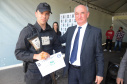 A Polícia Civil do Paraná promoveu uma solenidade de encerramento do 6º Curso de Operações Policiais, nesta sexta-feira (27), nas dependências do Centro de Operações Policiais Especiais. O curso destinado a agentes de segurança pública teve início no dia 2 de setembro com uma turma de 26 alunos. Apenas 15 chegaram ao fim e se formaram, entre eles duas mulheres. Foto: Divulgação/Polícia Civil