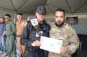 A Polícia Civil do Paraná promoveu uma solenidade de encerramento do 6º Curso de Operações Policiais, nesta sexta-feira (27), nas dependências do Centro de Operações Policiais Especiais. O curso destinado a agentes de segurança pública teve início no dia 2 de setembro com uma turma de 26 alunos. Apenas 15 chegaram ao fim e se formaram, entre eles duas mulheres. Foto: Divulgação/Polícia Civil