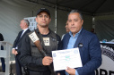 A Polícia Civil do Paraná promoveu uma solenidade de encerramento do 6º Curso de Operações Policiais, nesta sexta-feira (27), nas dependências do Centro de Operações Policiais Especiais. O curso destinado a agentes de segurança pública teve início no dia 2 de setembro com uma turma de 26 alunos. Apenas 15 chegaram ao fim e se formaram, entre eles duas mulheres. Foto: Divulgação/Polícia Civil