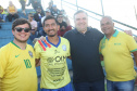 Depois de dois dias de disputas, a seleção da Colômbia sagrou-se a campeã da etapa paranaense da Copa dos Refugiados e Migrantes 2019. Na final, realizada neste domingo (29), no estádio do Pinhão, de São José dos Pinhais, os colombianos venceram o time da Argentina nos pênaltis, após empate por 1 a 1, e representarão o Paraná e seu país de origem na etapa final no Maracanã (Rio de Janeiro), com os vencedores de cada estado. Foto: Divulgação/SEJUF