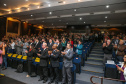 O governador Carlos Massa Ratinho Junior participa nesta segunda-feira (30), da comemoração do aniversário de 166 anos da Polícia Civil no Paraná na sede da OAB Paraná, em Curitiba .   30/09/2019 - Foto: Geraldo Bubniak/AEN