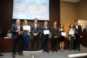 O governador Carlos Massa Ratinho Junior participa nesta segunda-feira (30), da comemoração do aniversário de 166 anos da Polícia Civil no Paraná na sede da OAB Paraná, em Curitiba .   30/09/2019 - Foto: Geraldo Bubniak/AEN