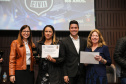 O governador Carlos Massa Ratinho Junior participa nesta segunda-feira (30), da comemoração do aniversário de 166 anos da Polícia Civil no Paraná na sede da OAB Paraná, em Curitiba .   30/09/2019 - Foto: Geraldo Bubniak/AEN