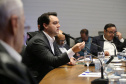 Governador Carlos Massa Ratinho Junior durante reunião com a equipe de governo. Curitiba,01/10/2019 - Foto: José Fernando Ogura/AEN