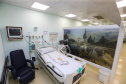 O governador Carlos Massa Ratinho Junior inaugura nesta terça-feira (01), novos leitos de UTI do Hospital de Reabilitação Ana Carolina Moura Xavier, de Curitiba. O espaço, que estava fechado há dez anos. 01/10/2019 - Foto: Geraldo Bubniak/AEN