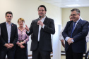 O governador Carlos Massa Ratinho Junior inaugura nesta terça-feira (01), novos leitos de UTI do Hospital de Reabilitação Ana Carolina Moura Xavier, de Curitiba. O espaço, que estava fechado há dez anos. 01/10/2019 - Foto: Geraldo Bubniak/AEN