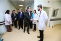 O governador Carlos Massa Ratinho Junior inaugura nesta terça-feira (01), novos leitos de UTI do Hospital de Reabilitação Ana Carolina Moura Xavier, de Curitiba. O espaço, que estava fechado há dez anos. 01/10/2019 - Foto: Geraldo Bubniak/AEN