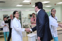 O governador Carlos Massa Ratinho Junior inaugura nesta terça-feira (01), novos leitos de UTI do Hospital de Reabilitação Ana Carolina Moura Xavier, de Curitiba. O espaço, que estava fechado há dez anos. 01/10/2019 - Foto: Geraldo Bubniak/AEN