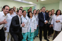 O governador Carlos Massa Ratinho Junior inaugura nesta terça-feira (01), novos leitos de UTI do Hospital de Reabilitação Ana Carolina Moura Xavier, de Curitiba. O espaço, que estava fechado há dez anos. 01/10/2019 - Foto: Geraldo Bubniak/AEN