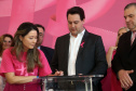 Governador Carlos Massa Ratinho Junior lança Projeto Parana Rosa.Foto Gilson Abreu/ANP
