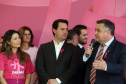 Governador Carlos Massa Ratinho Junior lança Projeto Parana Rosa.Foto Gilson Abreu/ANP