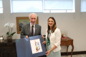 O vice-governador Darci Piana recebeu nesta terça-feira (8) a chefe de Delegação Adjunta da União Europeia (UE) no Brasil, Ana Beatriz Martins. Na reunião, foram discutidos temas de interesse do Governo do Estado, como a janela para investimentos estrangeiros em infraestrutura (rodovias e ferrovias) e projetos de turismo e comércio bilateral, além do acordo Mercosul-UE. Foto: Camila Tonetti/Vice-governadoria