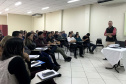 O Instituto Emater e a União Nacional das Cooperativas da Agricultura Familiar e Economia Solidária (Unicafes) estão capacitando cerca de 160 dirigentes de pequenas cooperativas de produção para que elas avancem na profissionalização e gestão de suas instituições, com o objetivo de melhorar e ampliar o atendimento ao associado.Foto: Divulgação/SEAB