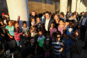 O governador Carlos Massa Ratinho Junior lança nesta quarta-feira (09) o projeto Cinema na Praça, que beneficiará cidades com até dez mil habitantes que não têm cinemas de rua ou em centros comerciais, no Palácio Iguaçu, em Curitiba.  09/10/2019 - Foto: Geraldo Bubniak/AEN