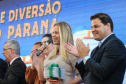 O governador Carlos Massa Ratinho Junior lança nesta quarta-feira (09) o projeto Cinema na Praça, que beneficiará cidades com até dez mil habitantes que não têm cinemas de rua ou em centros comerciais, no Palácio Iguaçu, em Curitiba.  09/10/2019 - Foto: Geraldo Bubniak/AEN