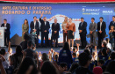 O governador Carlos Massa Ratinho Junior lança nesta quarta-feira (09) o projeto Cinema na Praça, que beneficiará cidades com até dez mil habitantes que não têm cinemas de rua ou em centros comerciais, no Palácio Iguaçu, em Curitiba.  09/10/2019 
