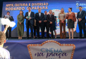 O governador Carlos Massa Ratinho Junior lança nesta quarta-feira (09) o projeto Cinema na Praça, que beneficiará cidades com até dez mil habitantes que não têm cinemas de rua ou em centros comerciais, no Palácio Iguaçu, em Curitiba. 09/10/2019

