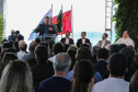 O governador Carlos Massa Ratinho Júnior inaugura nesta quinta-feira (10) , o viaduto da BR-277 e as obras de ampliação do Terminal de Contêineres de Paranaguá (TCP).Paranaguá, 09/10/2019 -  Foto: Geraldo Bubniak/AEN
