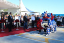 O governador Carlos Massa Ratinho Júnior inaugura nesta quinta-feira (10) , o viaduto da BR-277 e as obras de ampliação do Terminal de Contêineres de Paranaguá (TCP).Paranaguá, 09/10/2019 -  Foto: Geraldo Bubniak/AEN