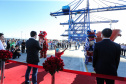 O governador Carlos Massa Ratinho Júnior inaugura nesta quinta-feira (10) , o viaduto da BR-277 e as obras de ampliação do Terminal de Contêineres de Paranaguá (TCP).Paranaguá, 09/10/2019 -  Foto: Geraldo Bubniak/AEN