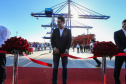 O governador Carlos Massa Ratinho Júnior inaugura nesta quinta-feira (10) , o viaduto da BR-277 e as obras de ampliação do Terminal de Contêineres de Paranaguá (TCP).Paranaguá, 09/10/2019 -  Foto: Geraldo Bubniak/AEN