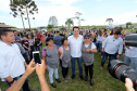 O governador Carlos Massa Ratinho Junior acompanha neste domingo (13) o Festival de Balonismo, que acontece no Parque Estadual de Vila Velha, em Ponta Grossa. Presente: prefeito de Ponta Grossa, Marcelo Rangel; secretário de Desenvolvimento Sustentável e Turismo, Márcio Nunes; Sandro Alex; entre outros.Ponta Grossa, 13-10-19.Foto: Arnaldo Alves / AEN.